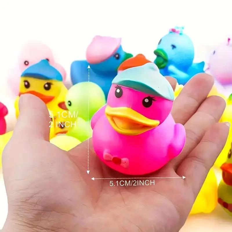 100-piece Mini Duck Set - Cute, High-Value, Multifunctional Design, Healing Children's Toy, Decoration For Party Scenes And Photo Props