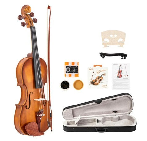 All Solid Wood Rosewood Accessories, Matte Natural Color Violin, Not Available For Sale In AM