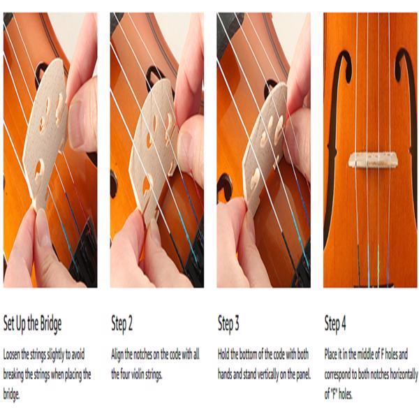 All Solid Wood Rosewood Accessories, Matte Natural Color Violin, Not Available For Sale In AM
