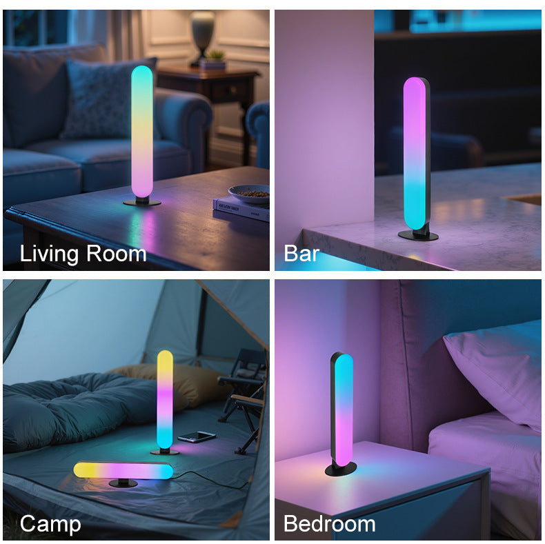 Desk Ambient Light With Remote Control, Room Decor Essential, RGB Color-Changing LED Light, Perfect For Living Rooms, Bedrooms, And Bars, Place Beside Computers Or TVs Holiday Decor, Home Decor