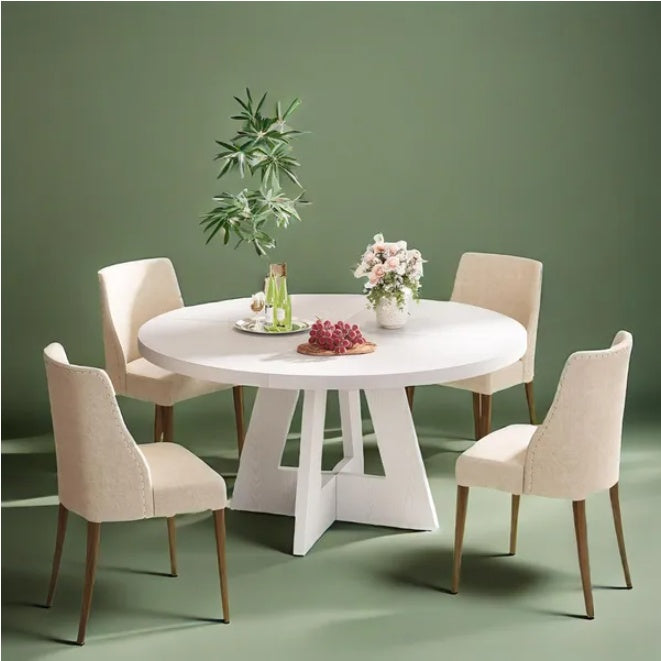 White Farmhouse style Dining Table