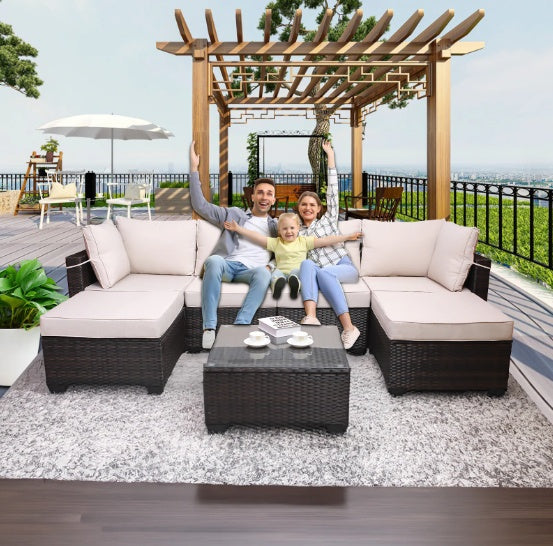 Outdoor Sofa Patio Furniture Set