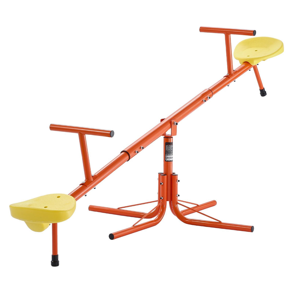Kids Seesaw 100 Lbs Capacity Swiveling 360 Degrees Rotating Teeter Totter