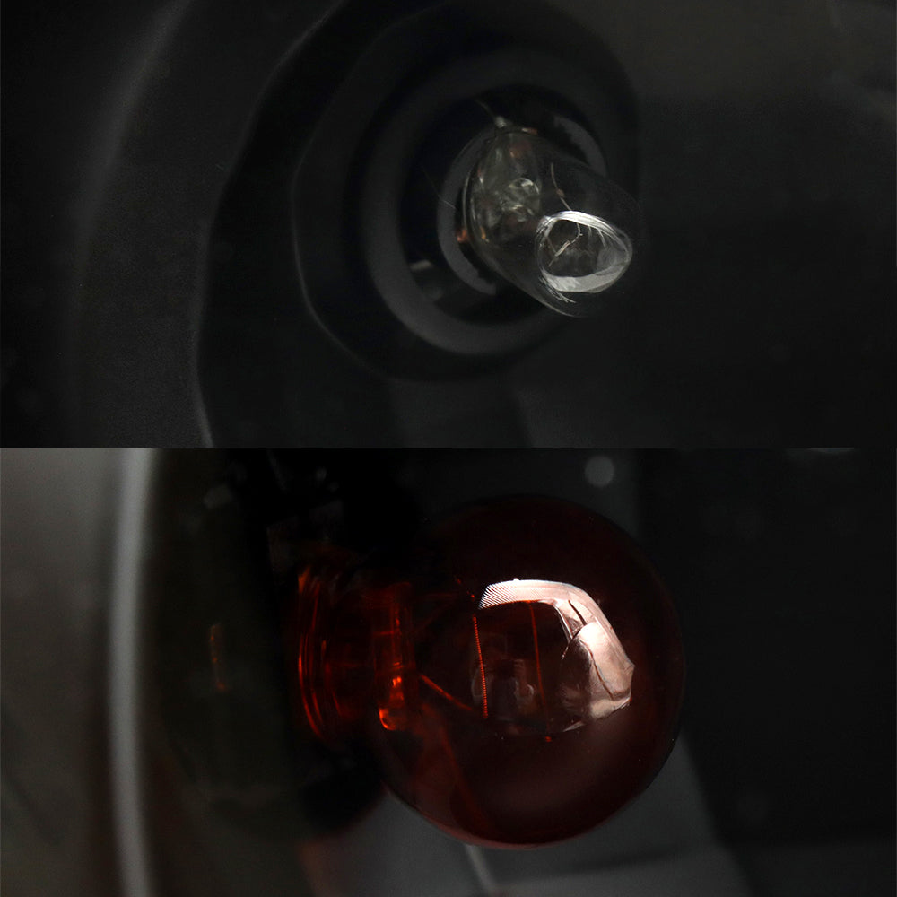 Black Headlights Compatible With Kenworth T680 2013-2021 Included Bulbs Passenger Side