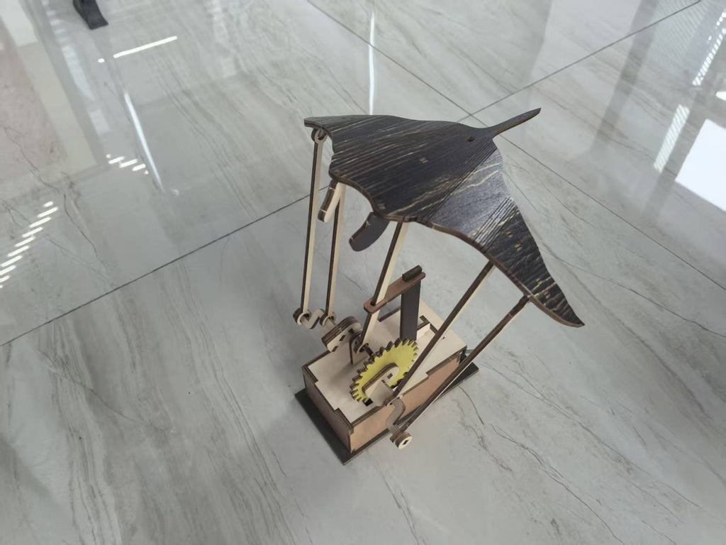 Electric Bionic Manta Ray Ornaments Animal Figurines Handmade Manta Ray Swimming Motion Figures Realistic Sculptures For Porch Indoor Shelf Office Holiday Birthday