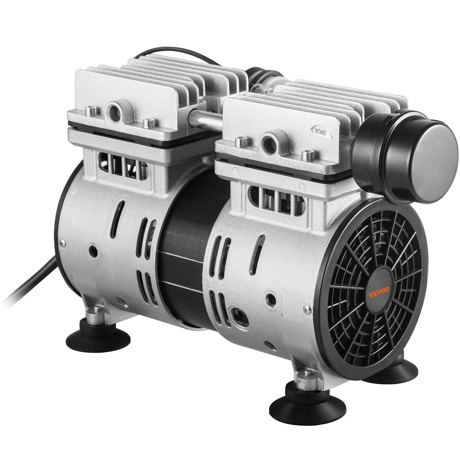 VEVOR Pond Aerator, 550W Power, 5.2CFM For Up To 3 Acre 50Lake, Pond Aeration Kit Includes  Compressor  Weighted Tubings & 2 Diffusers